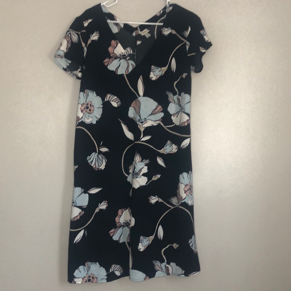 Woman’s floral dress
